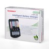 Tenergy TN456 Intelligent Universal Battery Charger with 4 Slots, LCD Display, USB Output, Power Adapter, Rechargeable Battery Charger for Li-ion/NiMH/NiCD Rechargeable Batteries