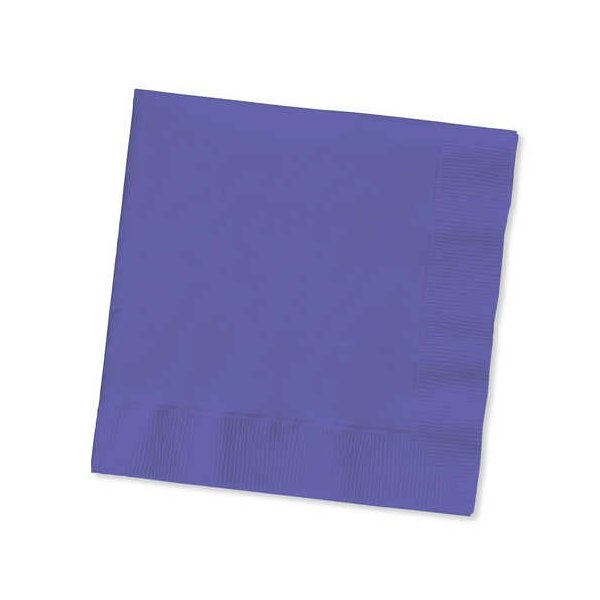 75-Count Value Pack Paper Dinner Napkins, Purple