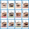 VERONNI 12 Pcs Waterproof Eyeliner Pencil Set, Long-lasting Eyeline Pen Kit, Retractable Eye Pencil Matte Soft Easy Wear High Pigment Eye Shadow Pen Lasting Shiny Eye Makeup (12 pcs)