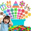 Kids Building STEM Toys for 3 4 5 6+ Year Old Boy Girl Birthday Gift, 300PCS Educational Interlocking Discs Building Blocks for Kids Ages 3-5 4-8 5-7 Preschool Classroom Manipulatives Creative Games