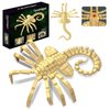Xenomorph Facehugger Action Figure Building Kit Compatible with Lego,Cool Halloween Horror Toys for Adults and Boys 8-14 Years up 572 pcs