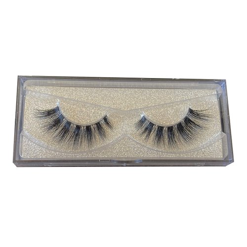 Alluring 3D Mink Lashes Reusable Strip, 100% Siberian Mink Fur False Eyelashes, Hand-made Natural...