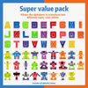 26 Pieces Alphabet Robots for Kids Alphabet Learning Toys, Alphabots Transform Letters for Educational ABC Learning Toys for Kids Ages 3-5, Carnival Prizes, Classroom Rewards, Toddler Birthday Gift