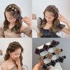Braided Hair Clips for Woman, Hair Clips Hair Accessories for Women Hair Barrettes for Women and Girls Hair Barrettes Hair Accessories for Girls Christmas Gifts for kids Woman Girls
