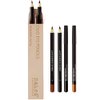 Naked Cosmetics Black Eyeliner & Brown Eyeliner Pencil for Makeup - Waterproof Eyeliner Pencil & Smudge Proof Eyeliner for Women - Smooth Glide & Long Lasting Eyebrow Pencil Eye Liner Set of 2