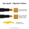 TKB Lip Liquid Color | Liquid Lip Color for TKB Gloss Base, DIY Lip Gloss, Pigmented Lip Gloss and Lipstick Colorant, Made in USA (1floz (30ml), Pigment Yellow)