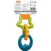 (3 Pack) Nylabone Just For Puppies Triple Teething Ring Chew Toy
