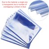 Morepack Easter Shrink Wrap Bags,14x18 Inches Clear Shrink Wrap 20 Pack PVC Heat Shrink Bags for Gift Basket