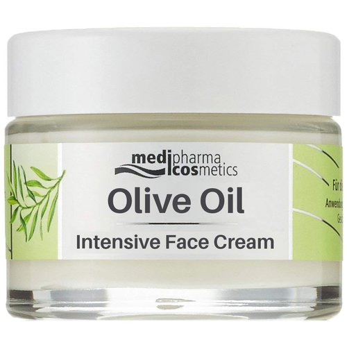 Medipharma Cosmetics Intensive Face Moisturizer Cream for very dry Skin | Daily Moisturizing Facial Lotion for Women & Men | Extra Dry Skin Care | Paraben-Free, Olive Oil, Vitamin A, Vitamin E (50ml)