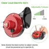 10L0L Golf Cart 12 Volt Horn Kit for Yamaha EZGO Club Car or UTV Boat, Floor Mount Button Switch, Volume Up to 118db