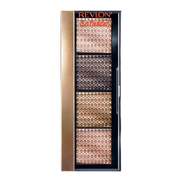 Revlon Eyeshadow Palette, So Fierce Prismatic Eye Makeup, Ultra Creamy Pigmented in Blendable Matte & Pearl Finishes, 961 That's A Dub, 0.21 Oz