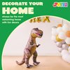JOYIN T-Rex Dinosaur Inflatable, Tyrannosaurus Rex Inflatable Dinosaur Toy for Party Decorations, 30" Dinosaur Birthday Party Gift for Kids and Adults