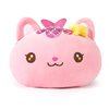 Onsoyours Cute Kitten Mermaid Plush Toy Stuffed Animal Kitty Soft Mermaid Cat Plush Pillow for Kids (Pink Cat Mermaid, 12")