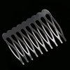 30pcs 10 Teeth Hair Combs Metal Wedding Veil Hair Combs Pins Clips for DIY Jewelry Making Crafts