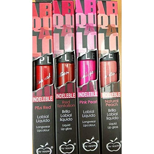 Apple Indeleble Liquid Lip Gloss (Red Tentation)