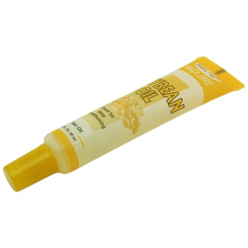 Sunflower Cosmetics Mega Care Tube Hair Oil 1.5oz (3 Pack) (Soybean Oil)