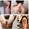 Yazhiji 32 Pieces/Lot Rich Tattoo Patterns Totem Flower Rose temporary tattoo stickers for women men boys girls sexy body art big arm tower drawing sunflower