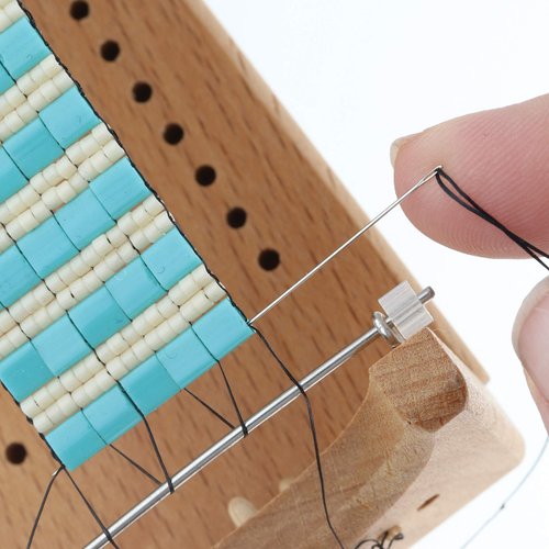 Pony Beading Needles, Size 11, Pack of 6, 4.5 Inches, Made in India, Use for Loom Weaving Beadwork, Off-Loom Stitching and Jewelry Making with Seed Beads