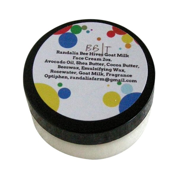 Goat Milk Face Cream, Blueberry Thyme, Randalia Bee Hives