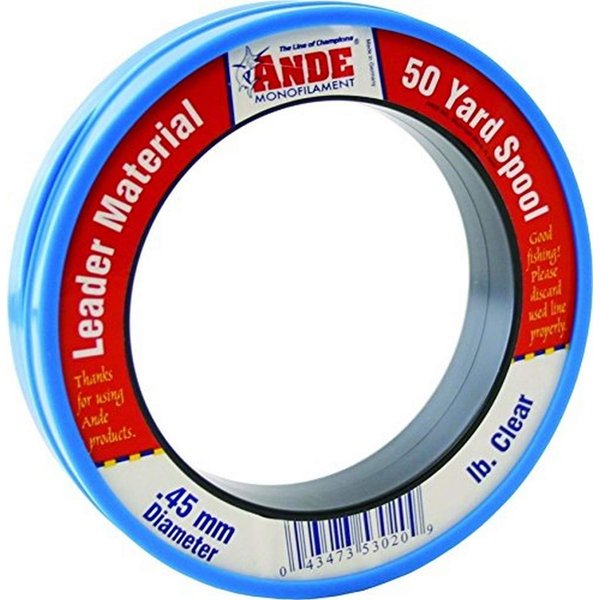 Ande PCW Premium Fishing Lines, 125 lb/ 40 Yard, Clear