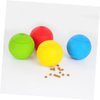 Angoily Small Dog Toy Pet Chew Toy Dog Ball Toy Pet Food Leakage Toy Pet Playing Toy Dog Treat Dispenser Toy Puppy Puzzle Toys Interactive Dog Toys Small Dog Chew Toys Missing Ball The Dog