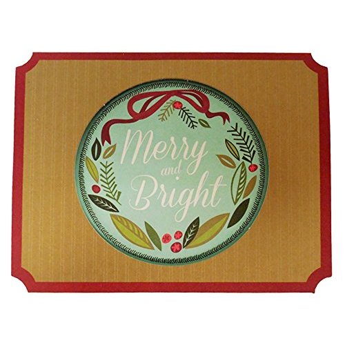 The Gift Wrap Company Recycled Boxed Holiday Cards, Merry & Bright