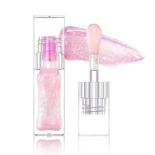 Unyoke Magic Color Changing Lip Gloss, Hydrating Lip Gloss Oil Plumping Shiny Lip Balm, Warm Color Changing, Hydrating Lip Gloss Lip Balm Transparent Lip Care, Long Lasting Moisturizing Lip Oil（00#）