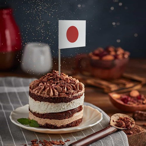 100 Pcs Japan Flag Japanese Toothpick Flags Cocktail Picks