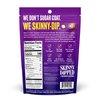 SkinnyDipped Super Dark Chocolate + Sea Salt Almonds, Vegan, Healthy Snack, Plant Protein, Gluten Free, 3.5 oz Resealable Bags, Pack of 1