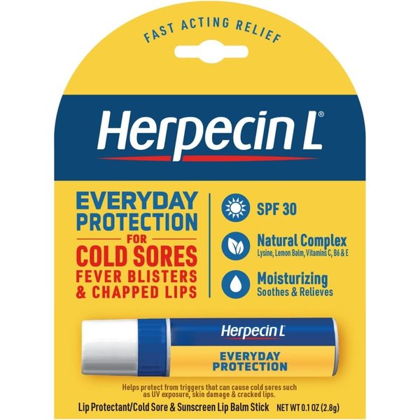 Herpecin L Lip Protectant SPF 30 0.10 oz (Pack of 8)