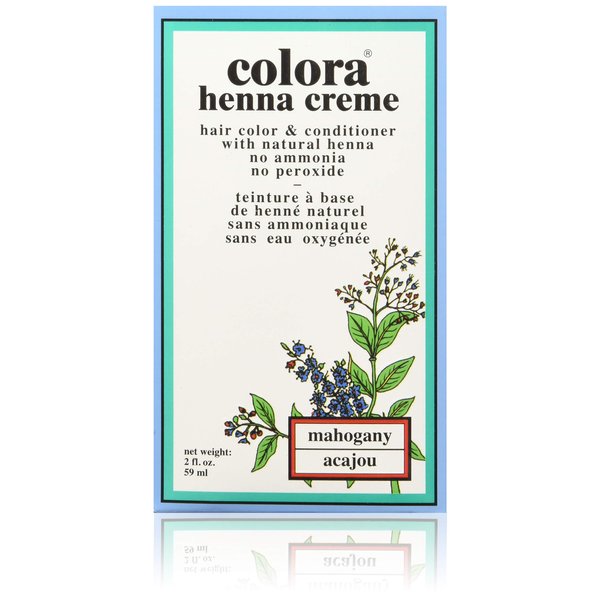 Colora Henna Creme, Mahogany, 2 Ounce