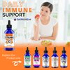 Liquid Vitamin C Drops - VIT C - 99% Pure Ascorbic Acid - for Adults and Kids - Organic, Non-GMO, Vegan - Bioactive Vitamin C Liquid Supplement - Skin Health, Immune Support, Antioxidants - 4oz