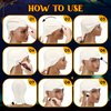 Syhood 4 Packs Halloween Bald Caps Makeup Latex Bald Head Wig Cap Bald Hat Costume Accessories for Women Men Adults(White, Beige)