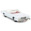 1976 Eldorado Convertible White with Red and Blue Stripes The End of an Era 1916-1976" "Hobby Exclusive Series 1/64 Diecast Model Car by Greenlight 30473