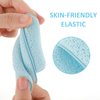 2 PCS Facial Sponge Konjac Glove Bath Sponge Gentle Exfoliating Pads Wash Reusable Puff for Daily Face Deep Pore Cleansing Blackheads Dead Skin, Makeup Remover