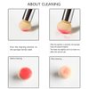 SILPECWEE 1Pc Double-Head Acrylic Nail Art Brushes UV Gel Nail Gradient Shading Pen Nail Remove Dust Powder Brush Manicure Tools