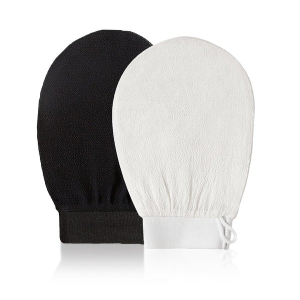 surlees Exfoliating Glove,Body Scrub Shower Mitt(2pack)