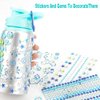 Kids Christmas Gifts, Christmas Stocking Stuffers Gift for Girls, 5 6 7 8 9 10 Year Old Girl Birthday Gift, Decorate Your Own Water Bottle with Stickers for Kids, Arts and Crafts for Kids Ages 8-12