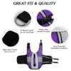 Dog Life Jacket Swimming Vest Lightweight High Reflective Pet Lifesaver with Lift Handle, Leash Ring Purple,XS