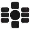 Helmet Padding Kit Airsoft Helmet Bicycle Replacement Universal Foam Pads Set Tactical Accessories Motorcycle Padding Kits Bike Mats for Cycling Costume Cosplay Fast Mich CS Army ACH (Black)