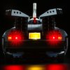 VONADO Light Kit Compatible with Lego Delorean 10300 - Lego Sets Not Included, Led Lighting Kit Compatible with Lego Back to The Future Time Machine Time-Travel Car (Standard Version)