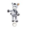 Steiff 242496 Dinkie Donkey Music Box, 26 cm, Grey Blue