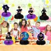 Wednesday New Addams Party Decorations, 7Pcs Honeycomb Centerpieces for Wednesday Birthday Party Supplies, Double Sided Table Decorations Centerpieces Party Favors