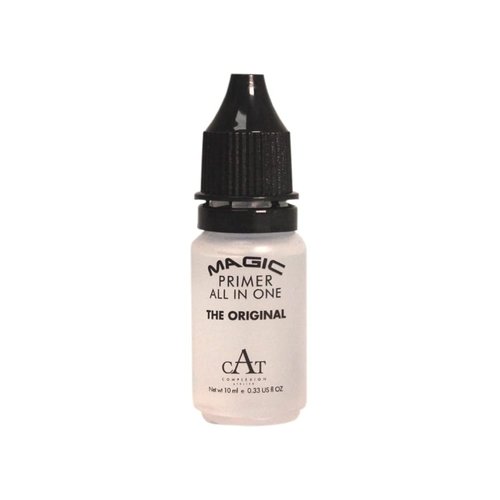 CAT Magic Primer All in One The Original Make-up Mixing Liquid for Waterproof Sweat Resistance and Smudge Proof for Ultra Long Wear Transparent Small
