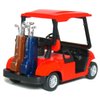 🏌️ KiNSFUN Red Golf Cart 4½" Die Cast Metal Model Pullback Action Toy ⛳