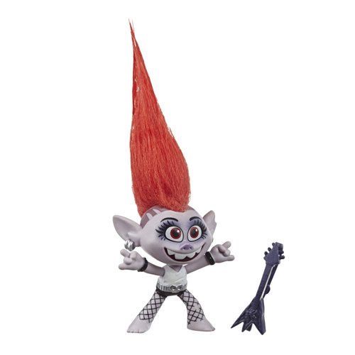 DREAMWORKS TROLLS World Tour Barb, Collectible Doll with Guitar Accessory, Toy Figure Inspired by The Movie Trolls World Tour