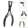 Tape in Hair Extensions Pliers Hair Sealing Pliers Flat Surface Professional Hair Extension Tool Kit for Hair Extensions Tape Tabs