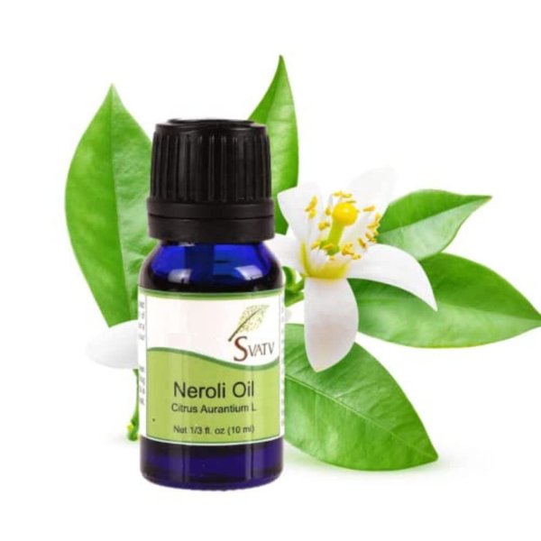 SVATV Neroli Essential Oil Therapeutic Grade Aromatherapy Oils Fragrance Oil for Diffuser Yoga Massage & DIY Personal Care 10 ml