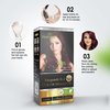 Herbishh Hair Color Shampoo for Gray Hair – Magic Hair Dye – Colors Hair in Minutes–Long Lasting–500 Ml–3-In-1 Hair Color–Ammonia-Free (Burgundy)