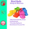 Bonka Bird Toys 2183 Pk6 Mini Sandal Foot Beak Chew Throw Parrot Parakeet Quaker Budgie Finch Cockatoo